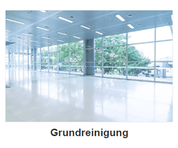 Grundreinigung 