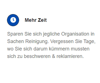 Reinigung Unternehmen 