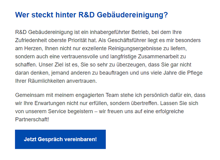 Reinigungsergebnisse für  Westend-Süd (Frankfurt (Main))